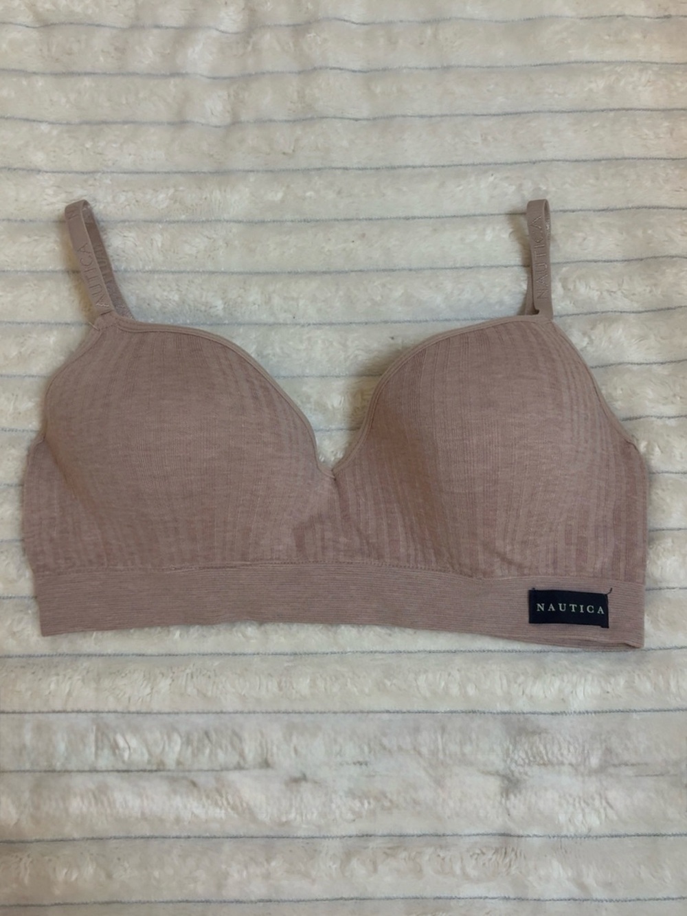 Nautica Wireless Seamless Bra - Dusty Rose